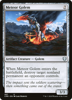 Meteor Golem (467) [Commander Legends]-1