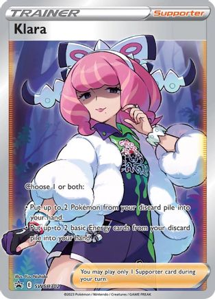 Klara (SWSH302) (Full Art) [Sword & Shield: Black Star Promos]-1