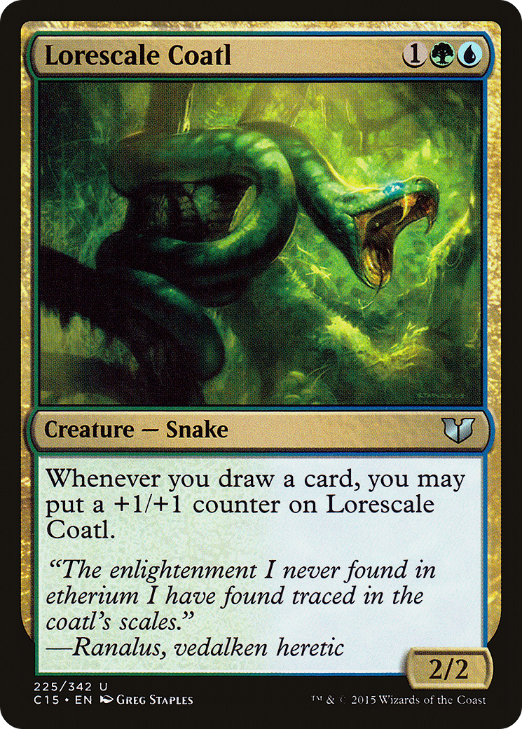 Lorescale Coatl [Commander 2015]-1