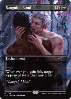 Sanguine Bond (SLD-1799) - Secret Lair Drop (Borderless) Foil-1