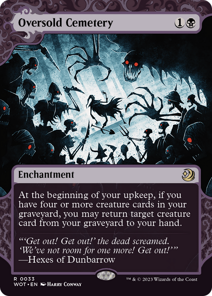 Oversold Cemetery [Wilds of Eldraine: Enchanting Tales]-1