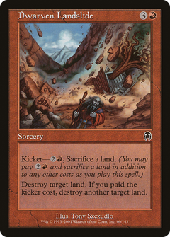 Dwarven Landslide [Apocalypse]-1