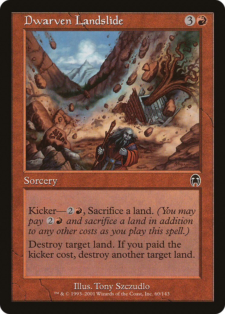 Dwarven Landslide [Apocalypse]-1