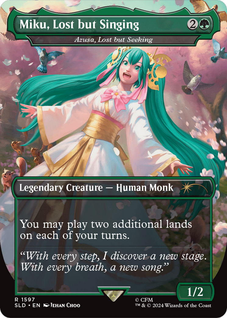 Miku, Lost but Singing - Azusa, Lost but Seeking [Secret Lair Drop Series]-1