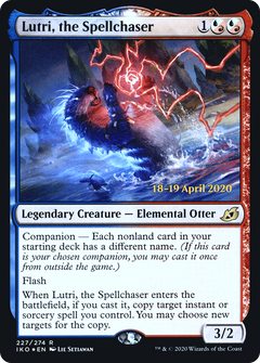 Lutri, the Spellchaser [Ikoria: Lair of Behemoths Prerelease Promos]-1