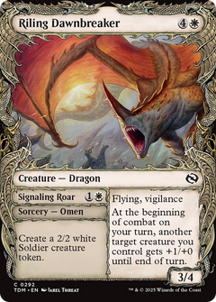 Riling Dawnbreaker (Showcase) [Tarkir: Dragonstorm]-1