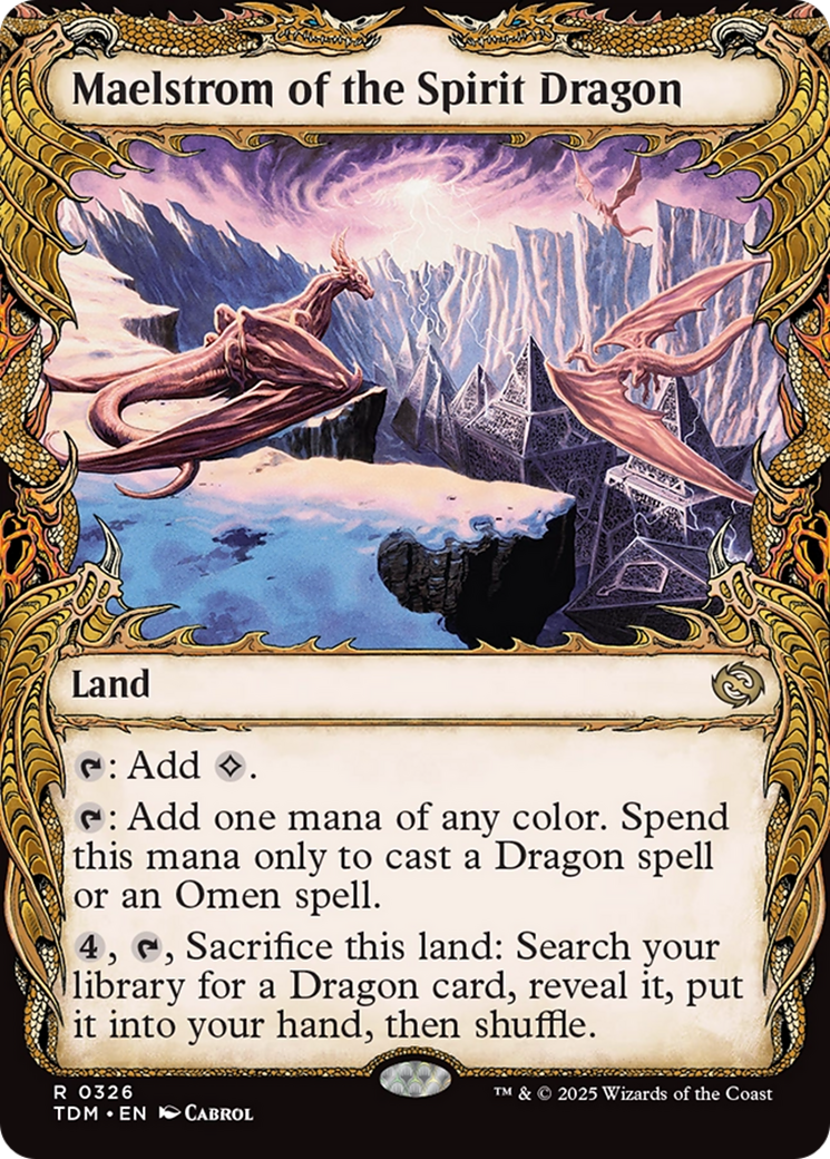 Maelstrom of the Spirit Dragon (Showcase) [Tarkir: Dragonstorm]-1