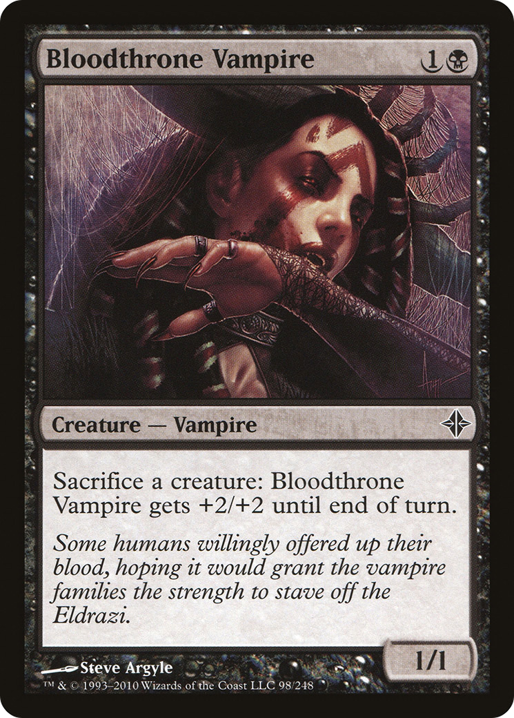 Bloodthrone Vampire [Rise of the Eldrazi]-1