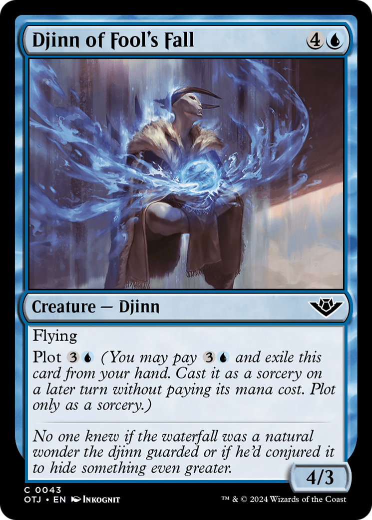 Djinn of Fool's Fall [Outlaws of Thunder Junction]-1
