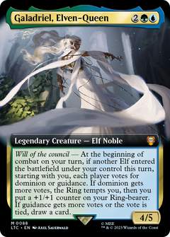 Galadriel, Elven-Queen (Extended Art) [The Lord of the Rings: Tales of Middle-Earth Commander]-1
