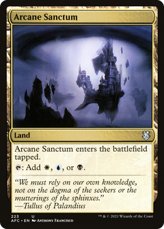 Arcane Sanctum [Dungeons & Dragons: Adventures in the Forgotten Realms Commander]-1