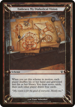 Embrace My Diabolical Vision (Schemes) [Archenemy Schemes]-1