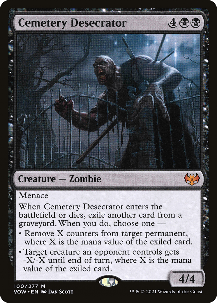 Cemetery Desecrator [Innistrad: Crimson Vow]-1