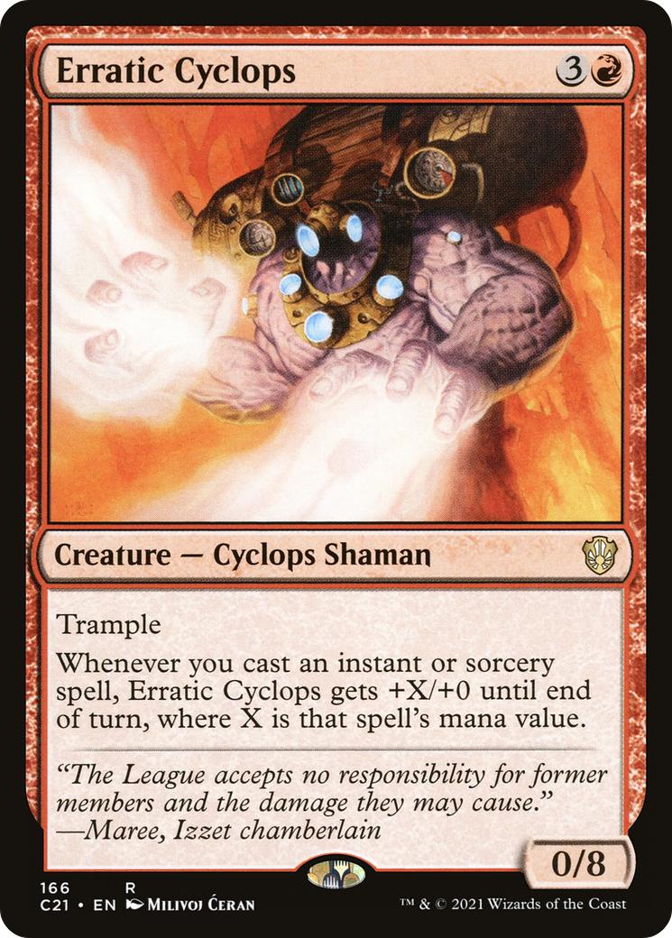 Erratic Cyclops [Commander 2021]-1