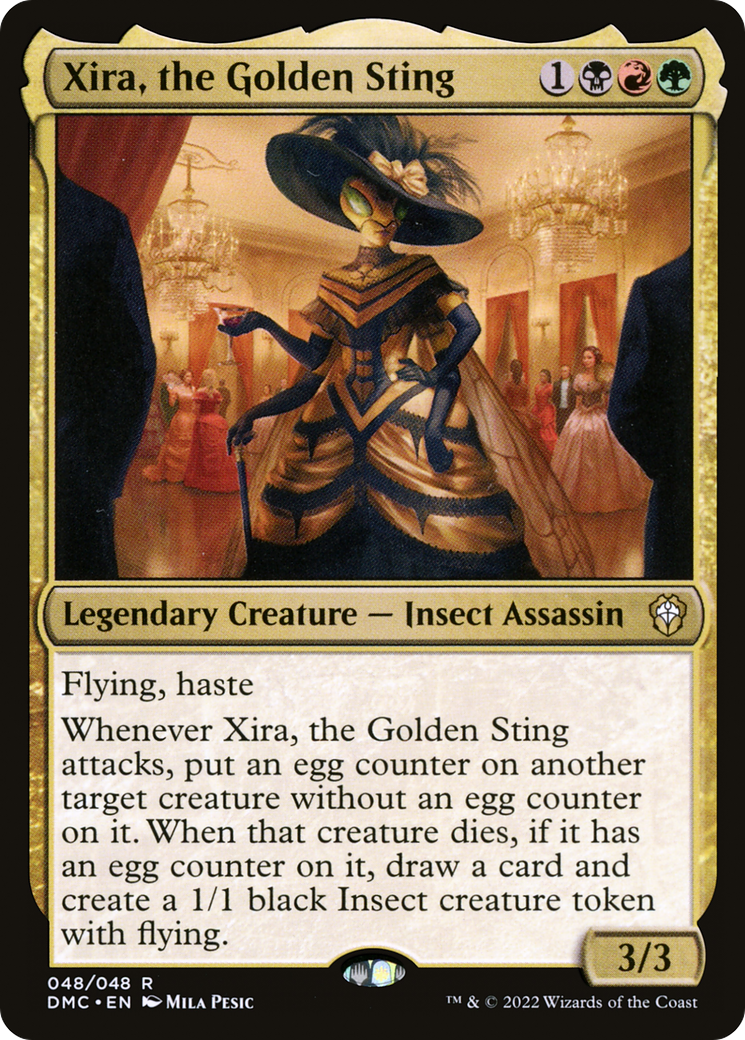 Xira, the Golden Sting (DMC-048) - Dominaria United Commander-1