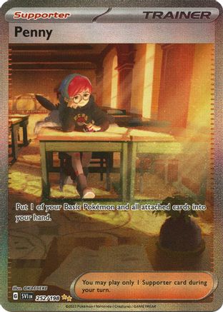 Penny (252/198) [Scarlet & Violet: Base Set]-1