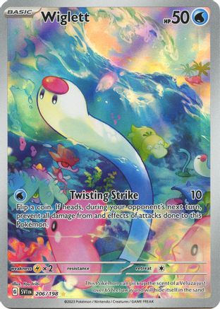Wiglett (206/198) [Scarlet & Violet: Base Set]-1