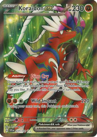Koraidon ex (231/198) [Scarlet & Violet: Base Set]-1