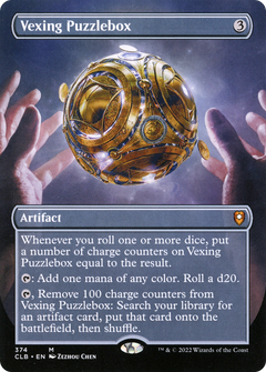 Vexing Puzzlebox (Borderless) (CLB-374) - Commander Legends: Battle for Baldur's Gate (Borderless)-1