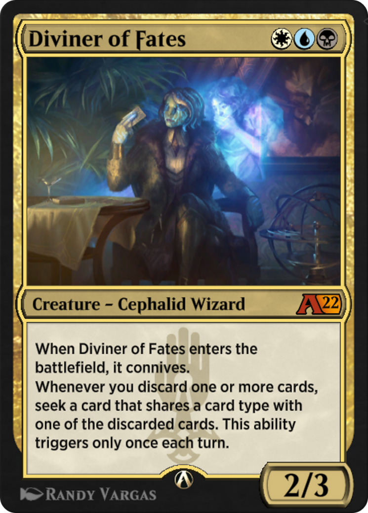 Diviner of Fates (YSNC-022) - Alchemy: New Capenna-1