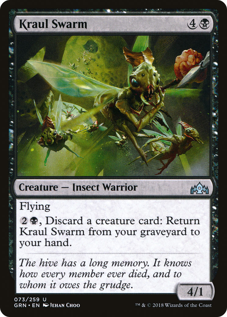 Kraul Swarm [Guilds of Ravnica]-1
