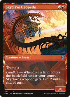Skyclave Geopede (Showcase) [Zendikar Rising]-1