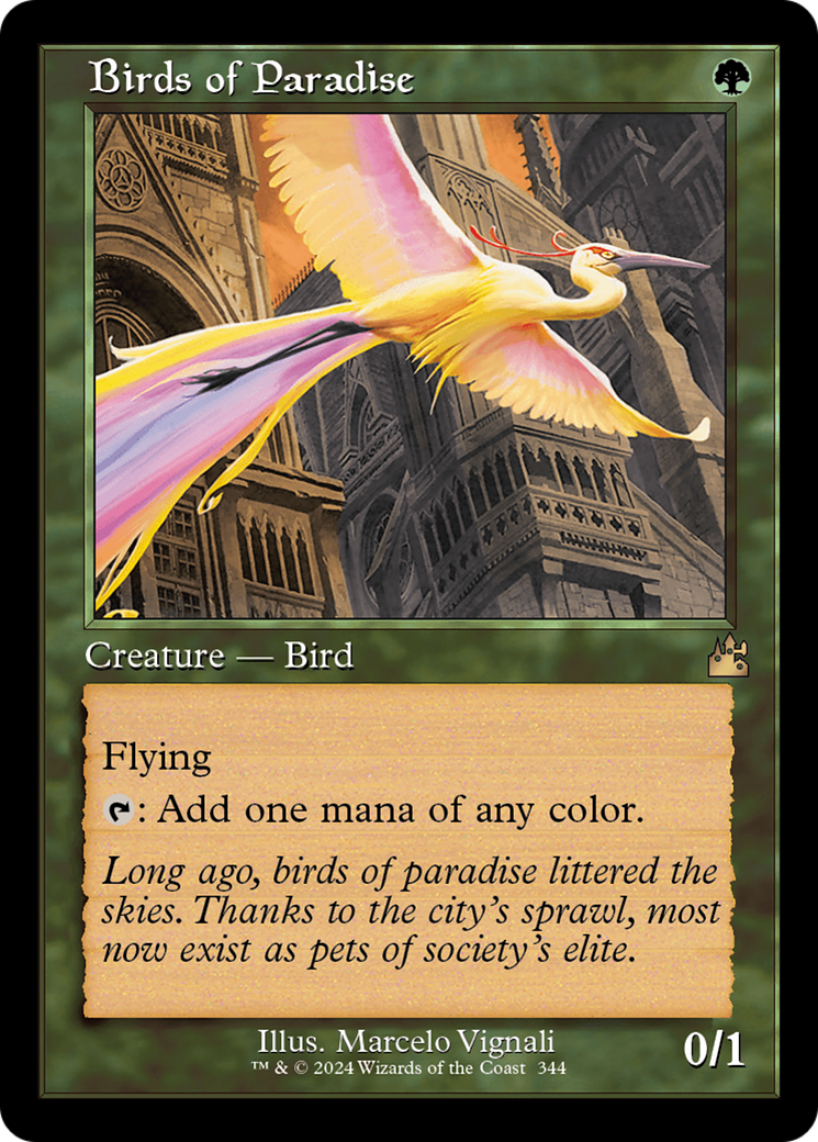 Birds of Paradise (Retro) [Ravnica Remastered]-1