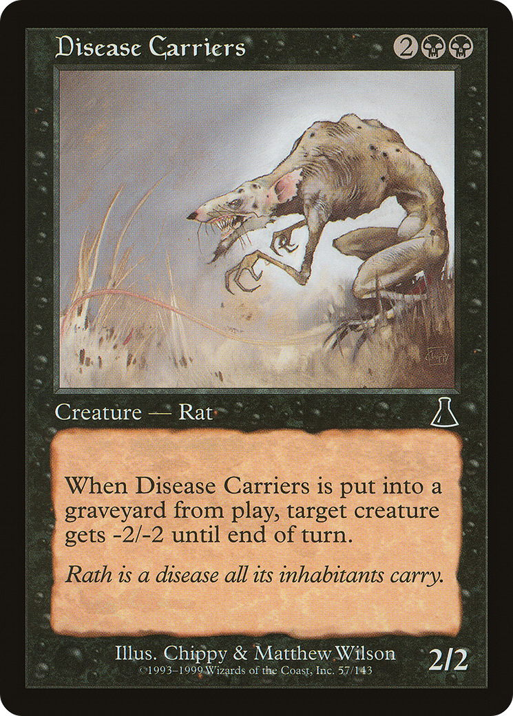 Disease Carriers [Urza's Destiny]-1
