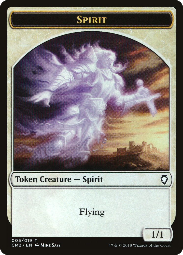Spirit Token [Commander Anthology Volume II Tokens]-1