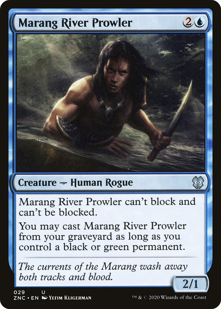 Marang River Prowler [Zendikar Rising Commander]-1