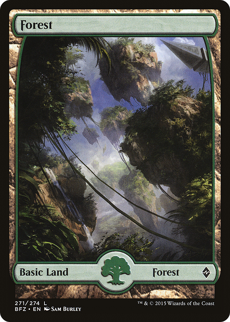 Forest (271) (Full Art) [Battle for Zendikar]-1