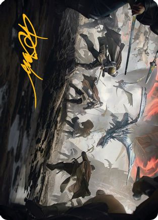 Invasion of Dominaria Art Card (Gold-Stamped Signature) (ASMOM-006) - Art Series: March of the Machine-1
