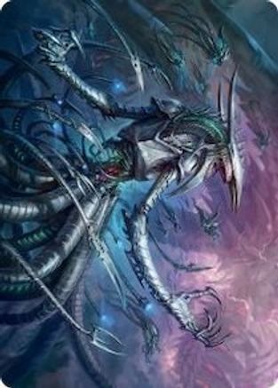 Jin-Gitaxias Art Card (ASMOM-013) - Art Series: March of the Machine-1