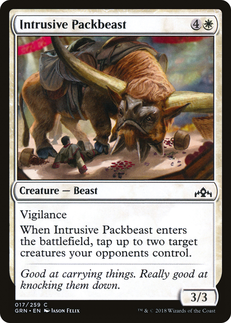 Intrusive Packbeast [Guilds of Ravnica]-1