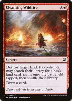 Cleansing Wildfire [Zendikar Rising]-1
