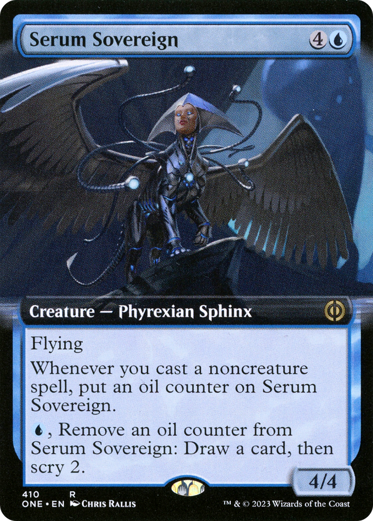 Serum Sovereign (Extended Art) [Phyrexia: All Will Be One]-1