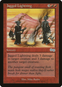 Jagged Lightning [Urza's Saga]-1