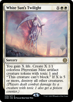 White Sun's Twilight (PPONE-038) - Phyrexia: All Will Be One Promos Foil-1