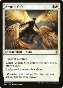 Angelic Gift [Battle for Zendikar]-1