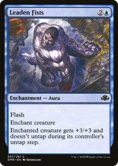 Leaden Fists [Dominaria Remastered]-1