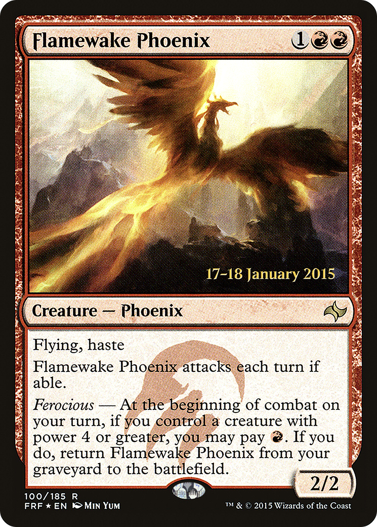 Flamewake Phoenix [Fate Reforged Prerelease Promos]-1