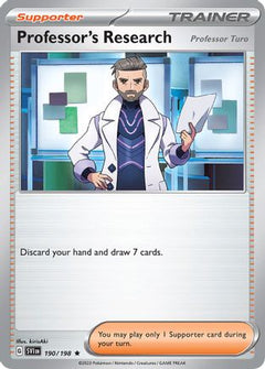 Professor's Research (190/198) (Theme Deck Exclusive) [Scarlet & Violet: Base Set]-1