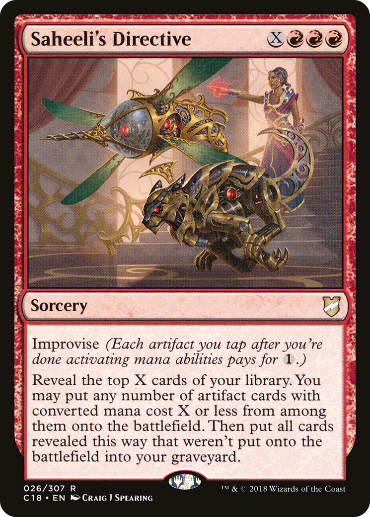 Saheeli's Directive [Commander 2018]-1