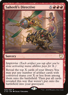 Saheeli's Directive [Commander 2018]-1
