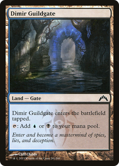 Dimir Guildgate [Gatecrash]-1