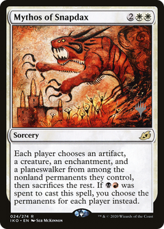 Mythos of Snapdax (Promo Pack) [Ikoria: Lair of Behemoths Promos]-1
