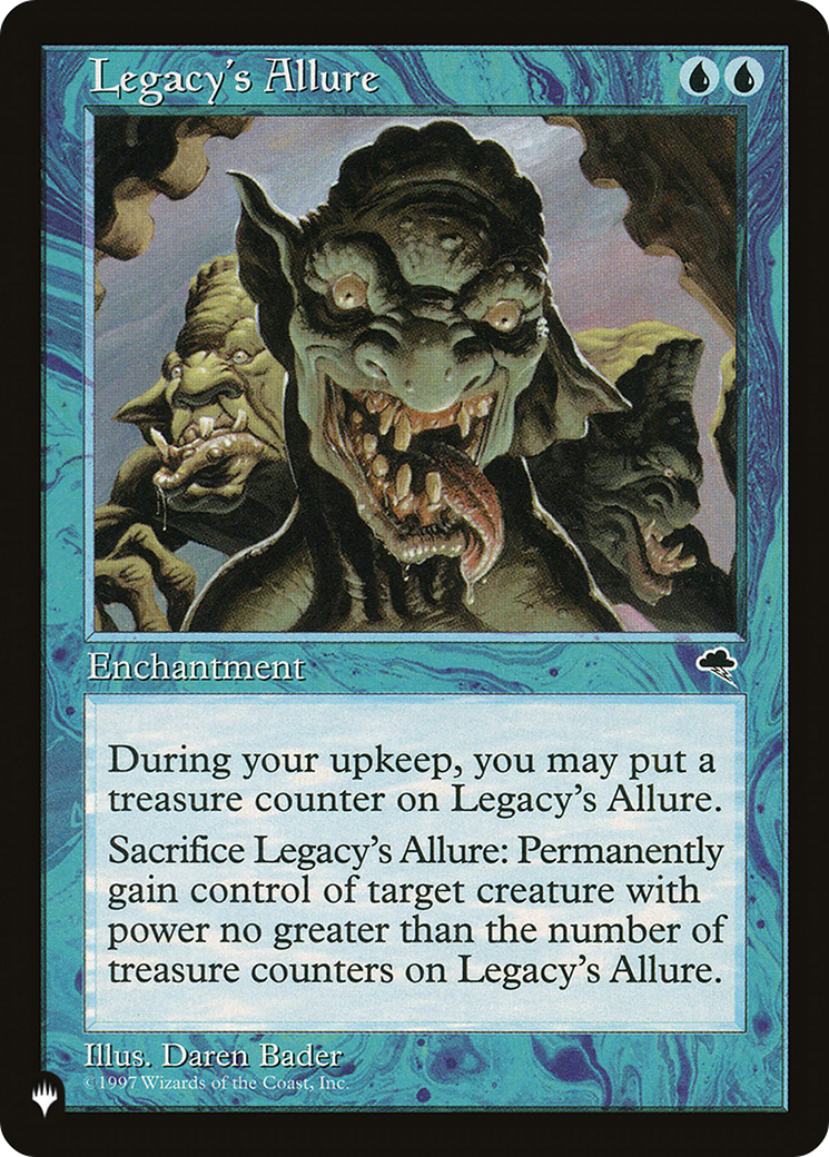Legacy's Allure [The List]-1