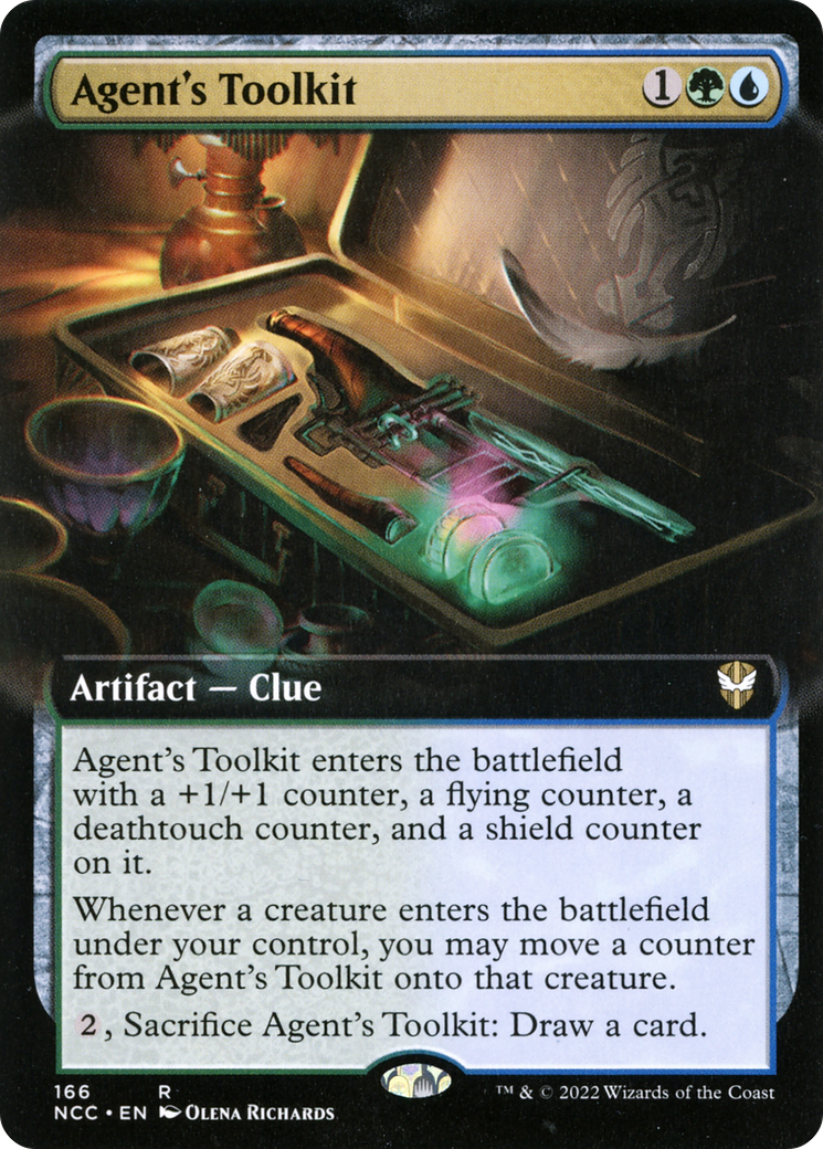 Agent's Toolkit (Extended Art) [Streets of New Capenna Commander]-1