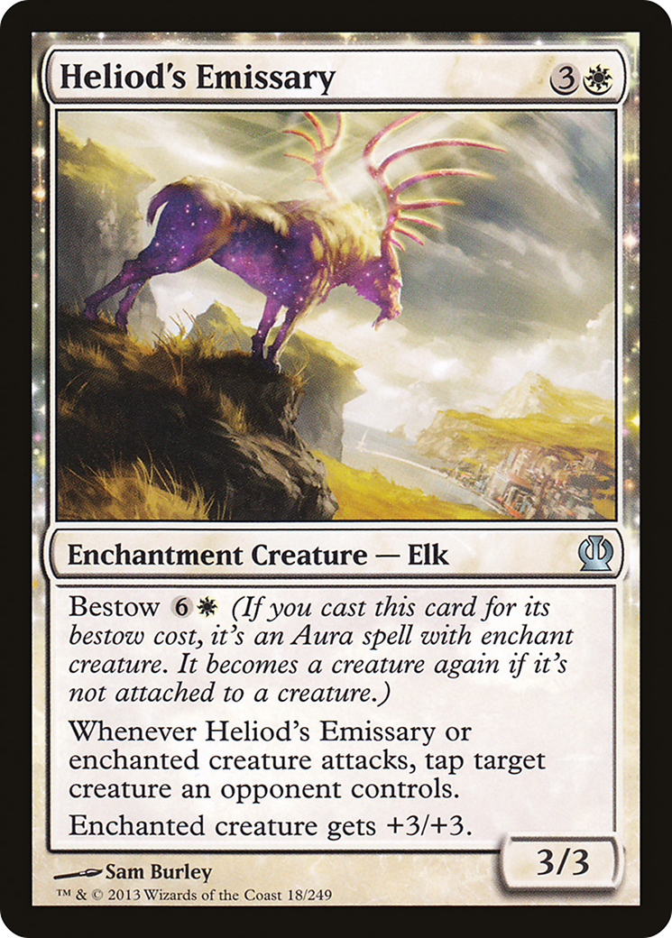 Heliod's Emissary [Theros]-1