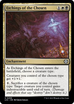 Etchings of the Chosen [The Lost Caverns of Ixalan Commander]-1